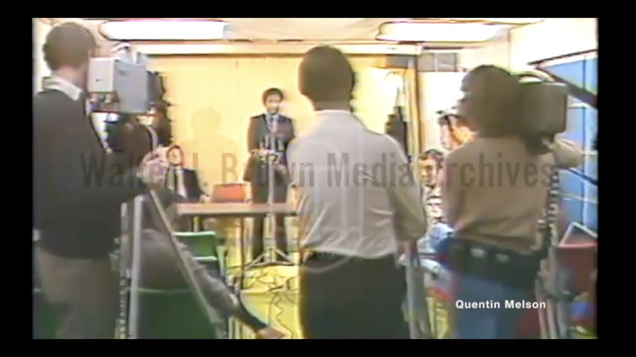 Public Safety Commissioner Lee Brown News Conference on Atlanta Child Murder Investigation 2/13/81