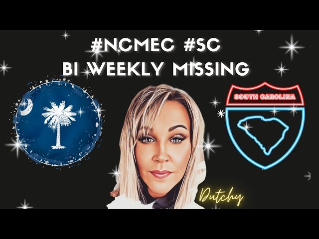 ๐ HIGHLIGHTING #NCMEC CASES IN #SOUTHCAROLINA BI-WEEKLY NEW CASES ๐จ #missingkids #findthemissing