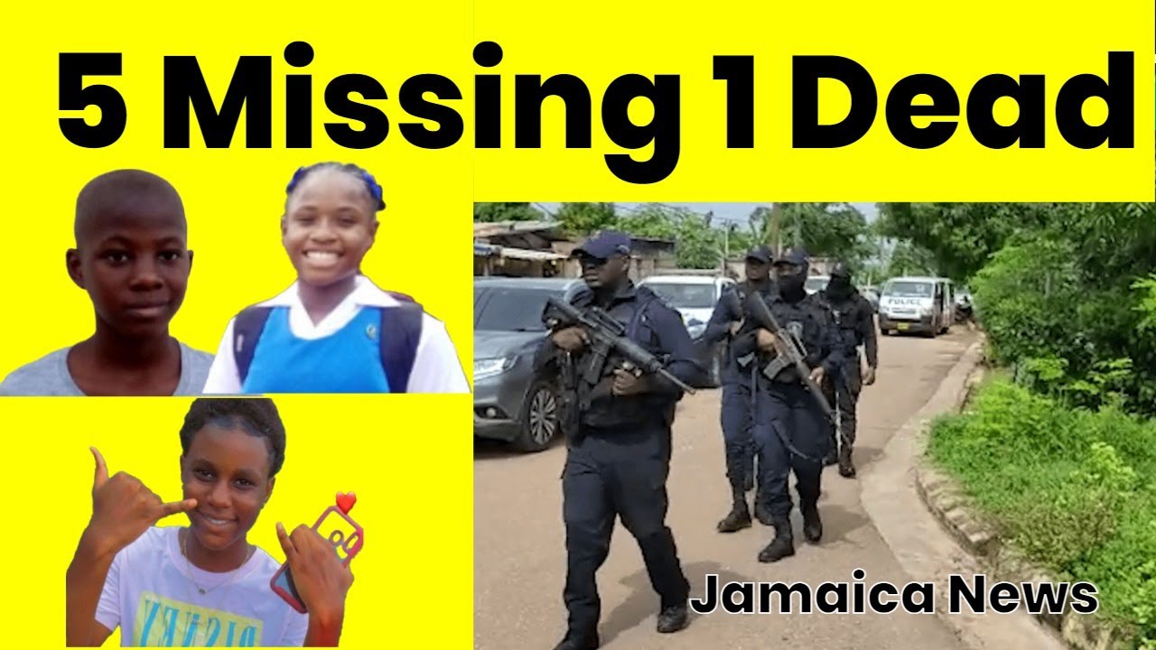 Jamaica News Today April 25, 2023, 5 missing | 1 sh.ot de.ad | man run left gun & more