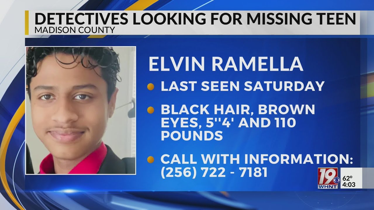 Madison County Detectives Looking for Missing Teen | April 24, 2023 | News 19 at 4 p.m.