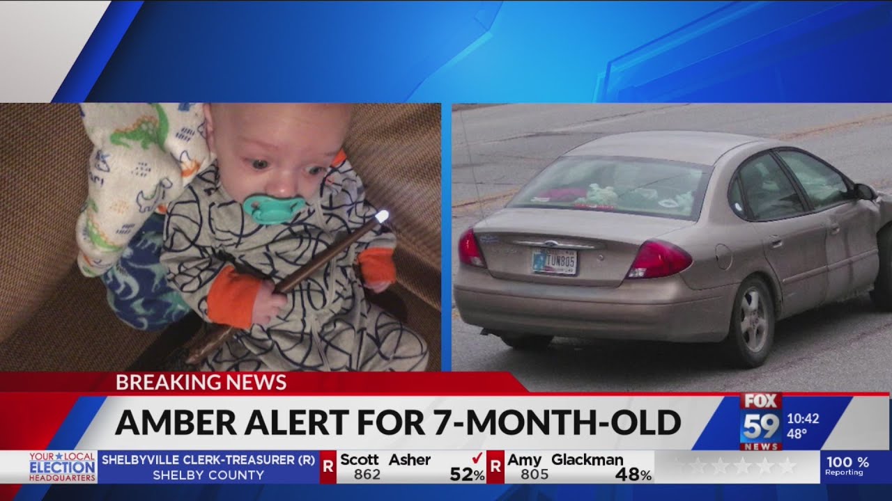 Amber Alert for missing 7-month-old in Indiana