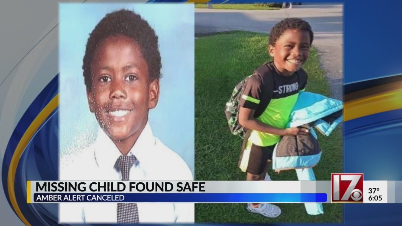 Amber Alert canceled after missing boy found safe