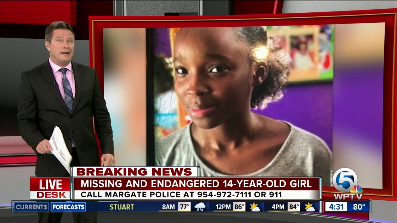 Missing child alert issued for Broward County girl
