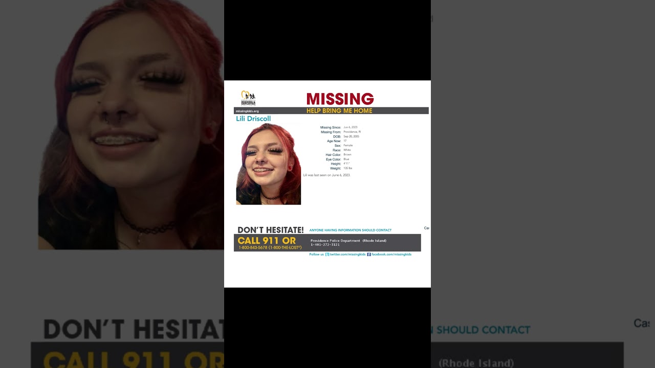 Missing Child Alert – Lili Driscoll #shorts #missingchild