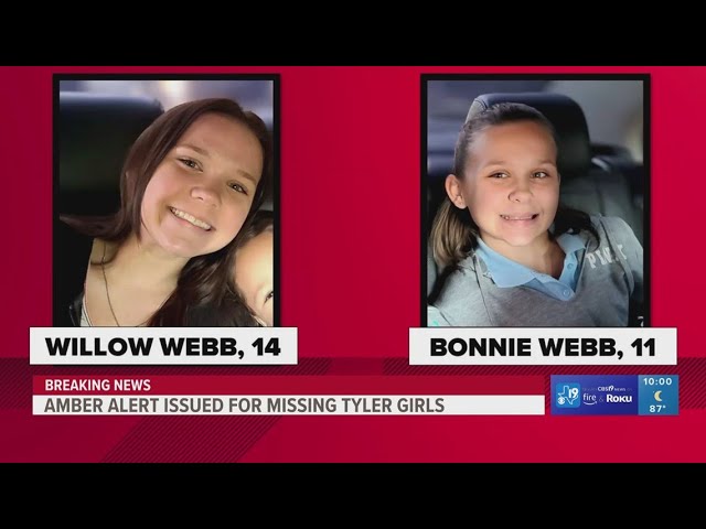 AMBER Alert issued for missing East Texas girls