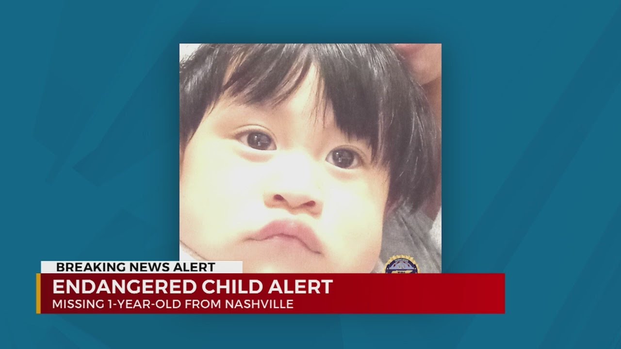 Endangered Child Alert issued for missing one-year-old from Nashville