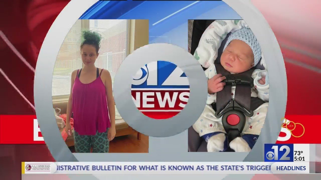 Endangered missing child alert issued for 17-year-old and newborn