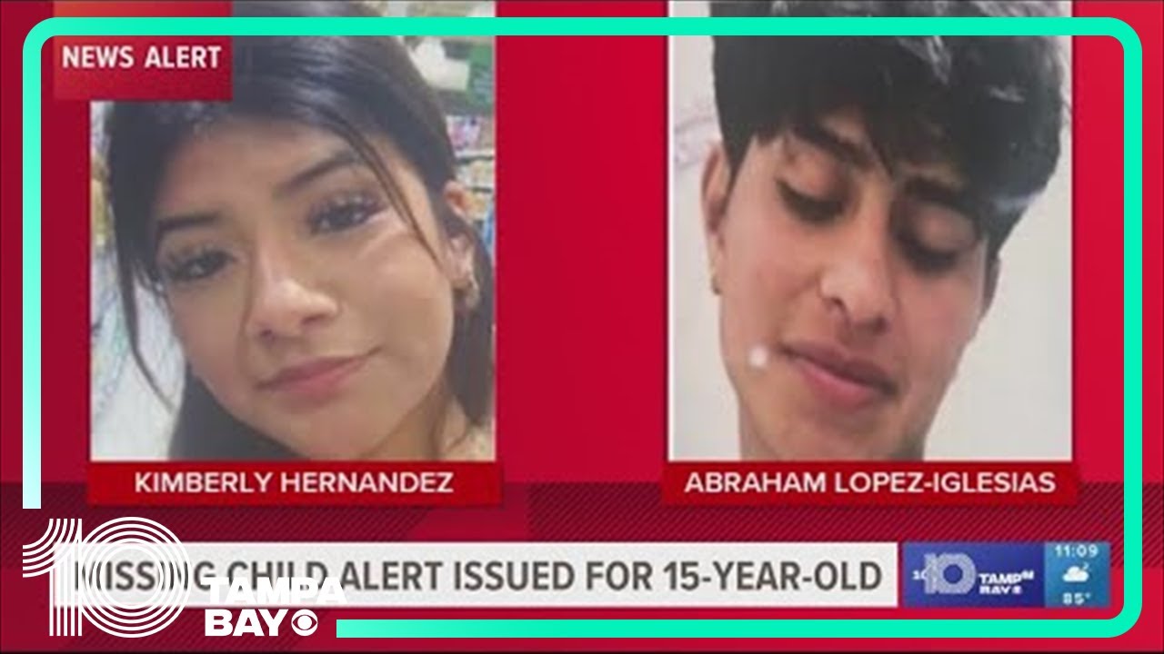 Missing Child Alert issued for 15-year-old girl last seen in Plant City