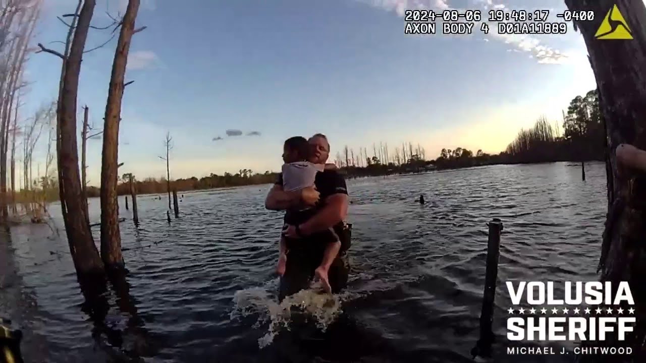 BODYCAM VIDEO: Florida deputy rescues missing child with autism from pond