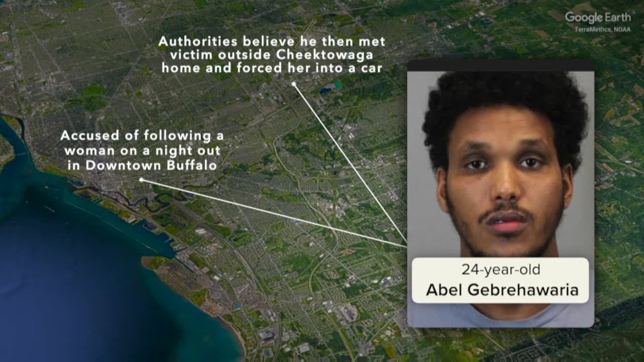 ‘A complete stranger abduction’: Man indicted in kidnapping of Cheektowaga woman