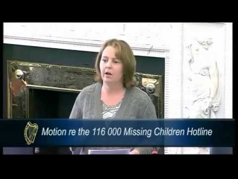 Senator Jillian van Turnhout – Missing Children Hotline: Motion with Minister Fitzgerald