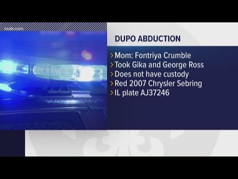 Police looking for non-custodial mother who kidnapped her 2 children