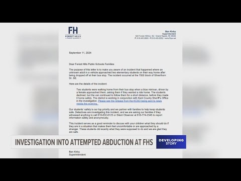 Kent County Sheriff’s Office investigating attempted child abduction