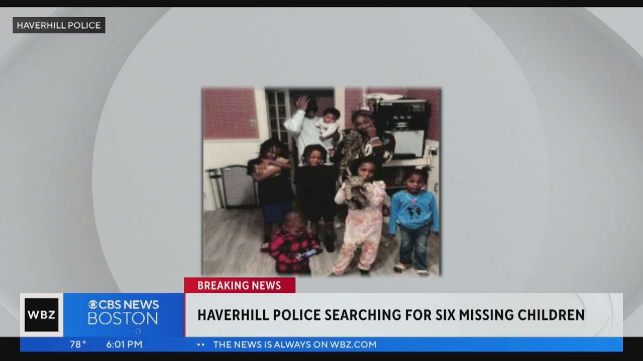 Police looking for 6 missing children, possibly in Randolph area