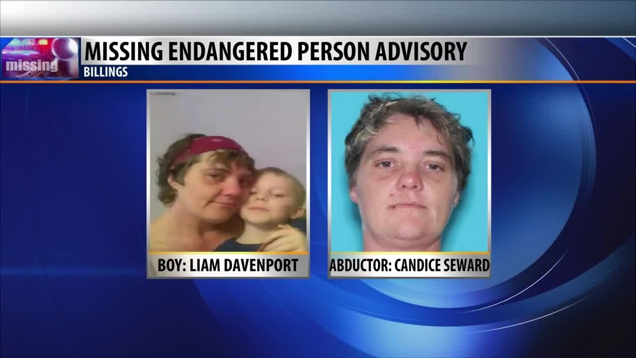 Authorities searching for Billings noncustodial mother who kidnapped son