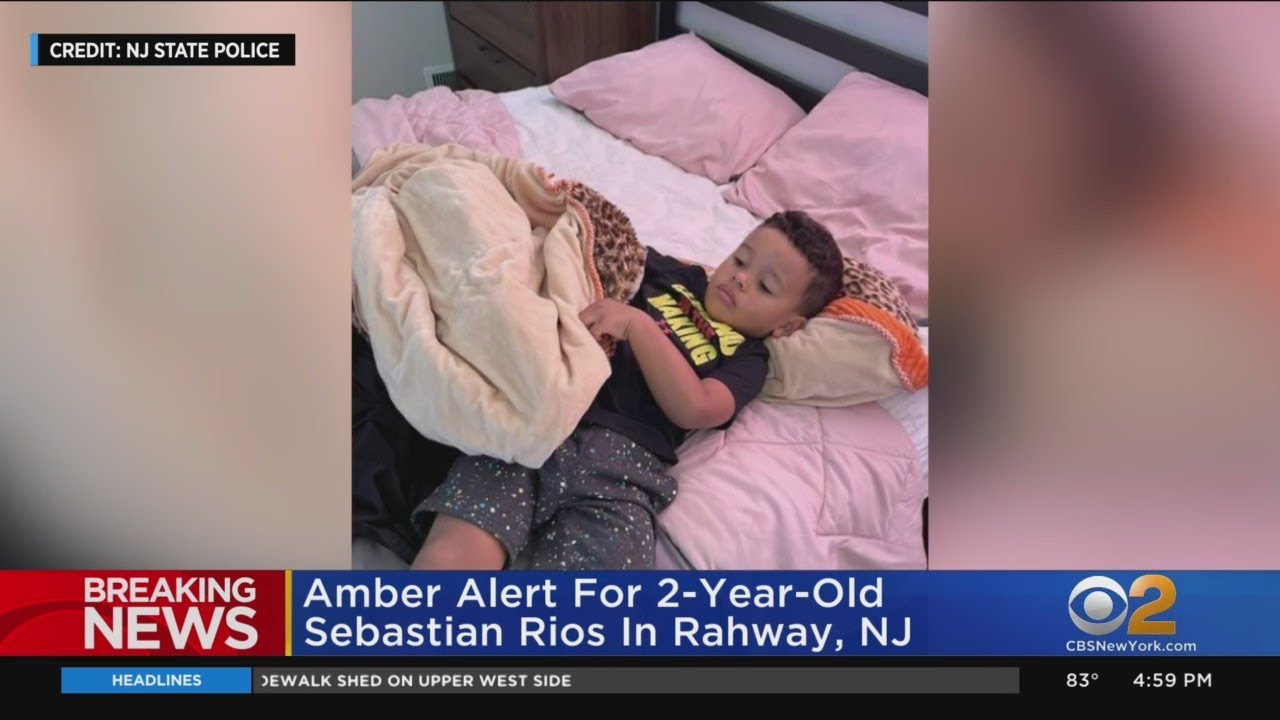 AMBER Alert Issued For 2-Year-Old Sebastian Rios In Rahway, New Jersey