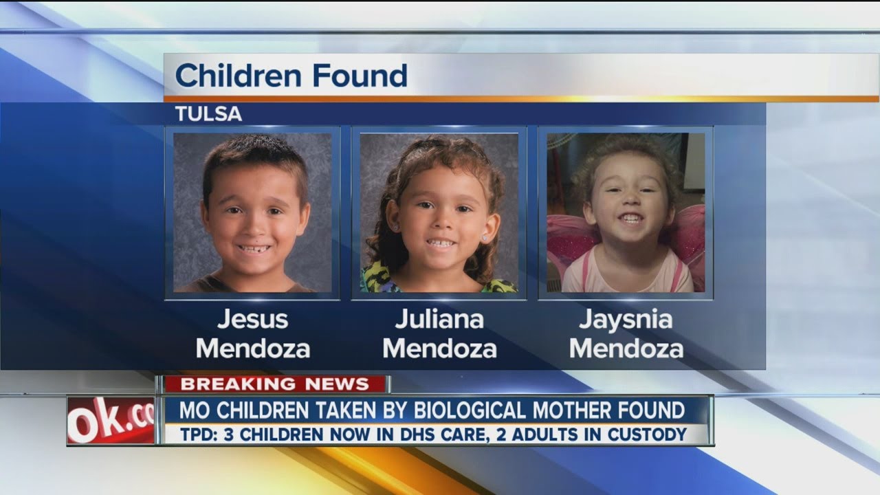 2 Missouri children abducted by non-custodial mother found in Tulsa