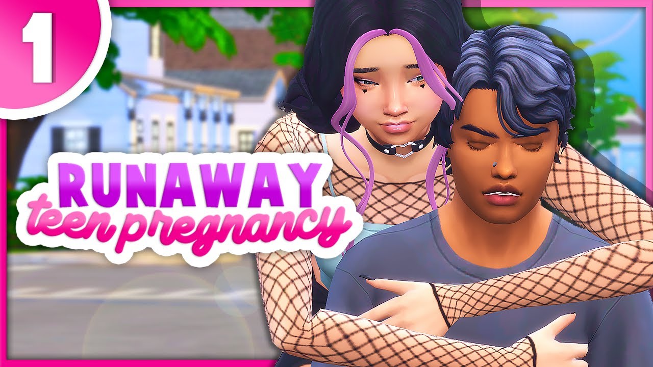 RUNAWAY TEEN PREGNANCY #1🍼 | THE SIMS 4 – Running Away From Home😰