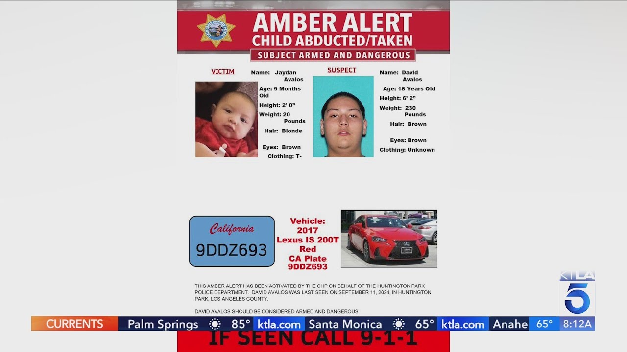 CHP searching for ‘armed and dangerous’ teen who abducted toddler