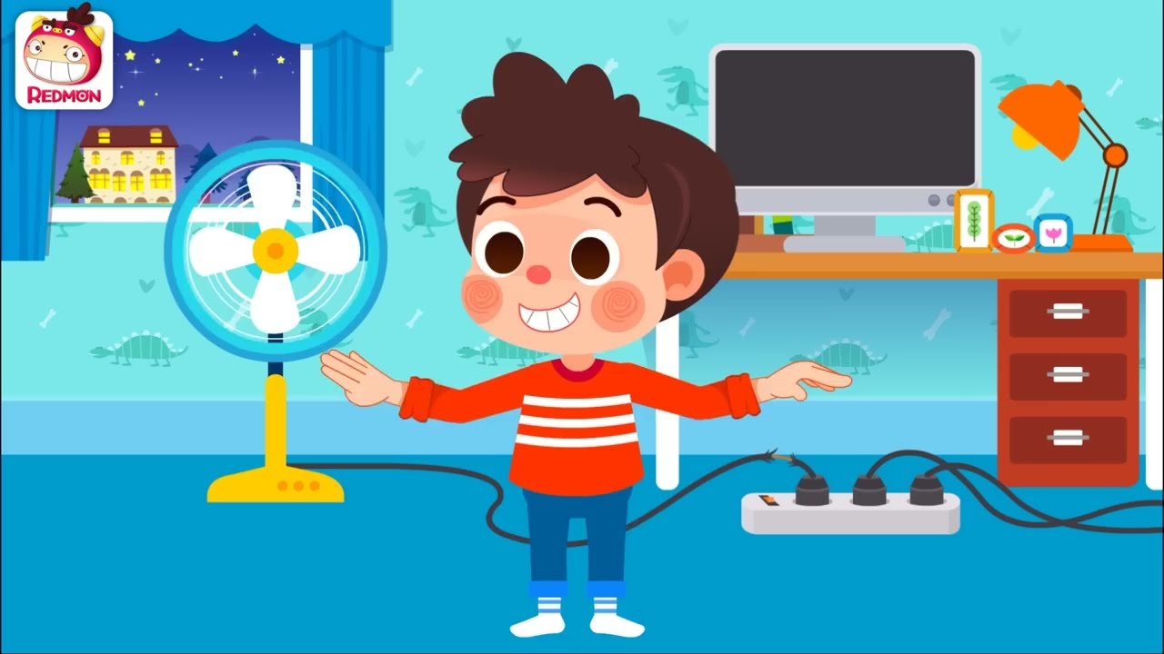 Electrical safety song | Good habits song | z-zap | Nursery rhymes | REDMON Kids Songs