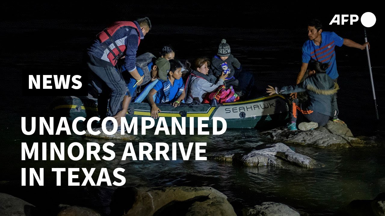 Unaccompanied minors reach US soil after a perilous journey | AFP