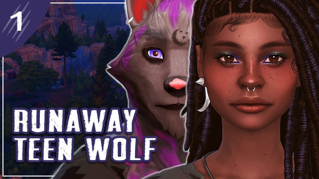 Her Transformation Begins🐺 | Runaway Teen Wolf EP 1 | The Sims 4 Werewolves