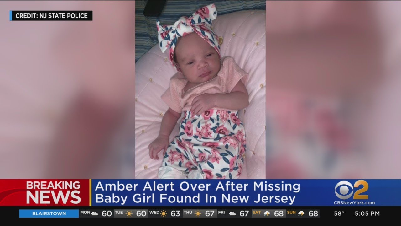 AMBER Alert Canceled After East Orange, N.J. Infant Found Unharmed