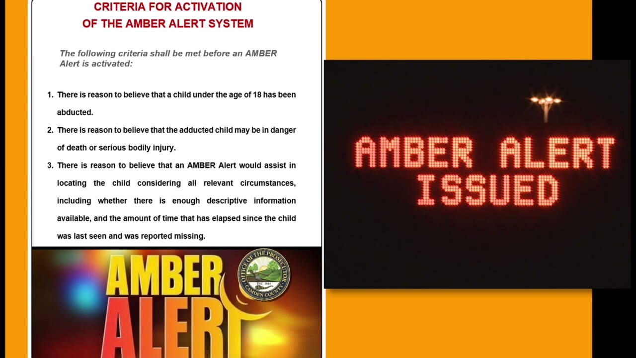 CCPO COMMUNITY OUTREACH PUBLIC SERVICE ANNOUNCEMENT: Child Safety and Amber Alert Practices