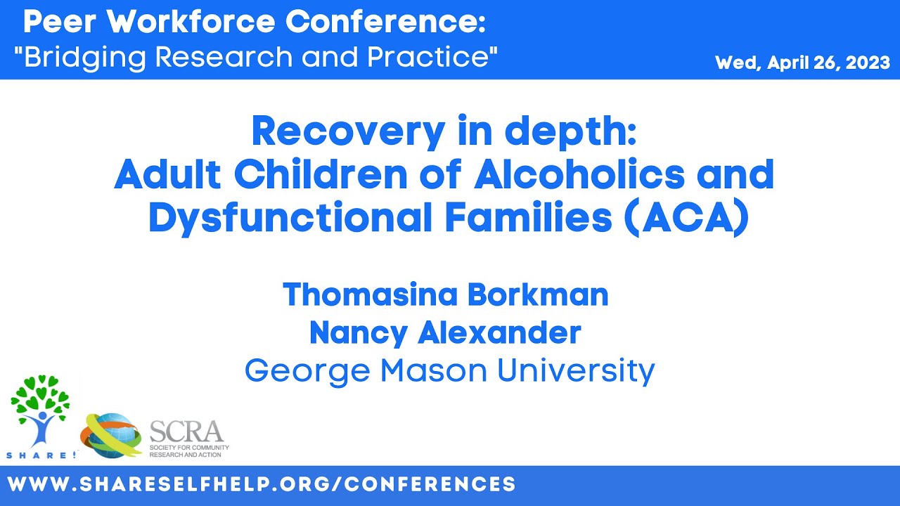 Recovery In Depth: Adult Children of Alcoholics and Dysfunctional Families (ACA)