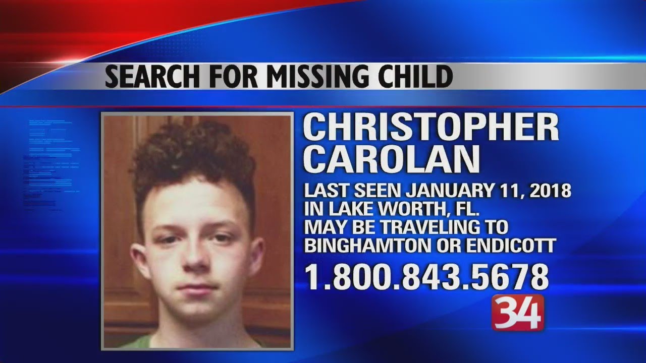 National Center for Missing and Exploited Children looking for teen