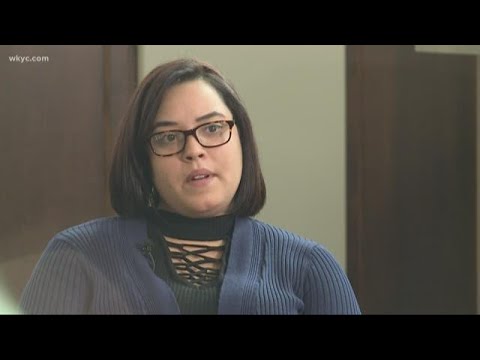 Gina DeJesus speaks after announcing Center for Missing, Abducted and Exploited Children and Adults