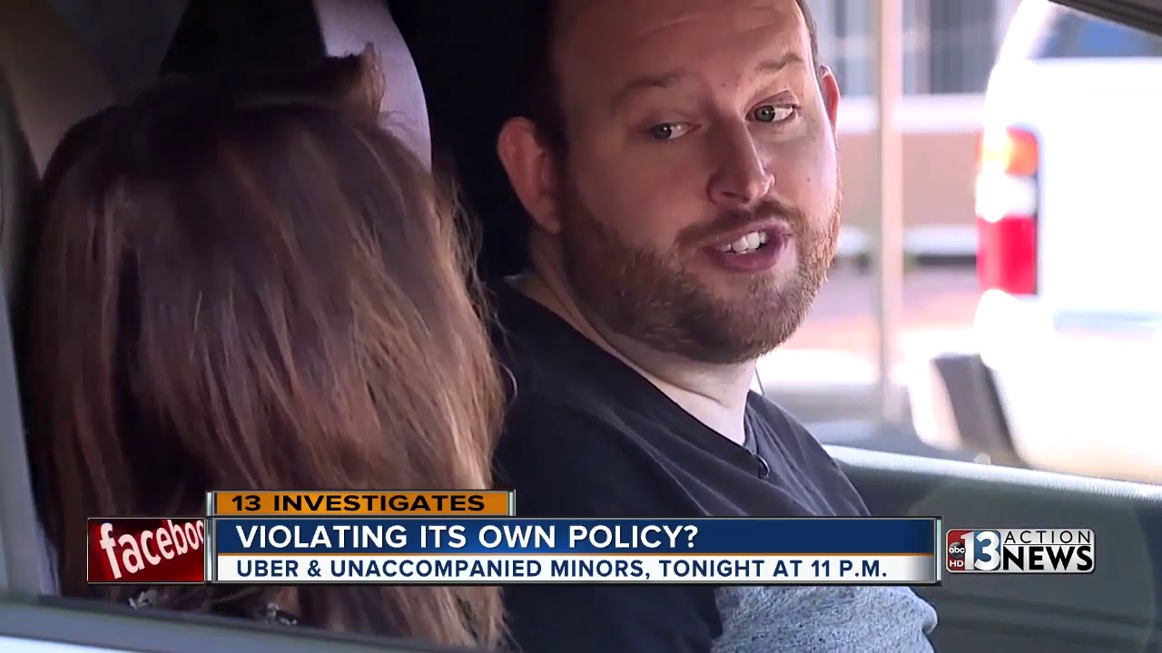 Uber caught in apparent violation of its own policy against unaccompanied minors