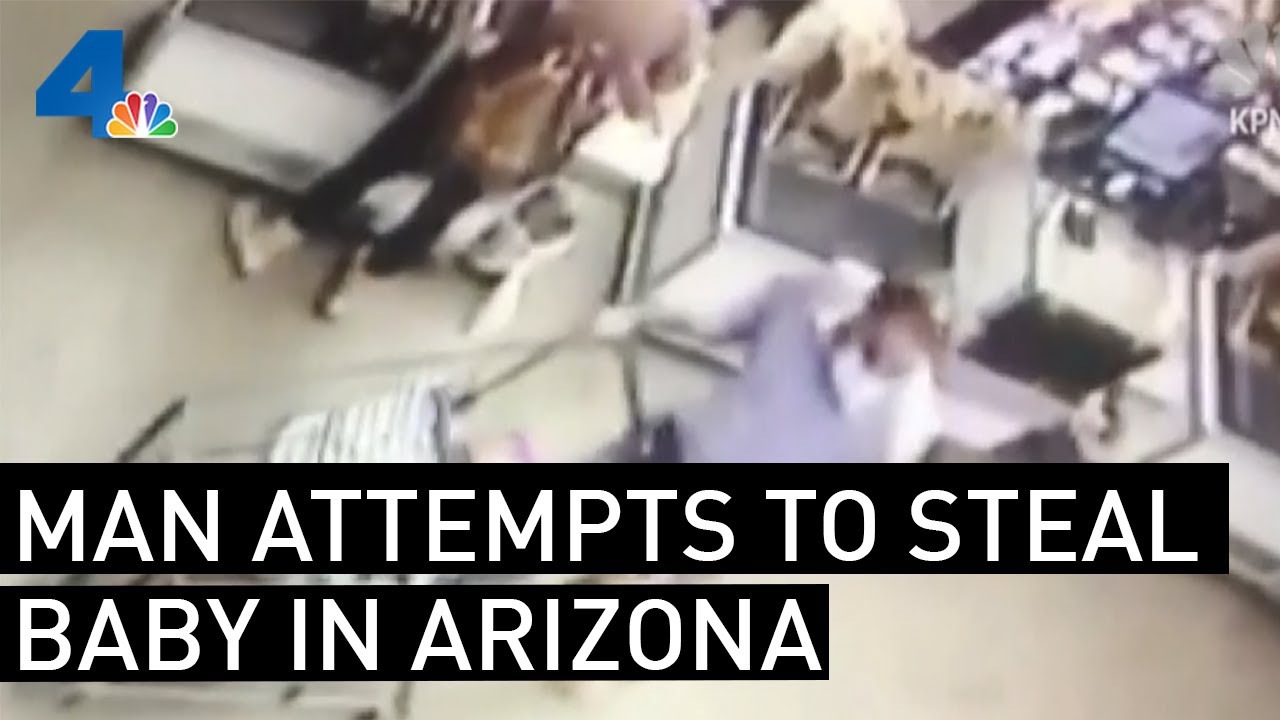 Attempted Baby Abduction at Arizona Store Caught on Camera | NBCLA