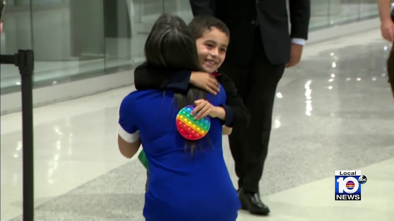 Mother reunited with 6-year-old who was kidnapped by father, grandmother