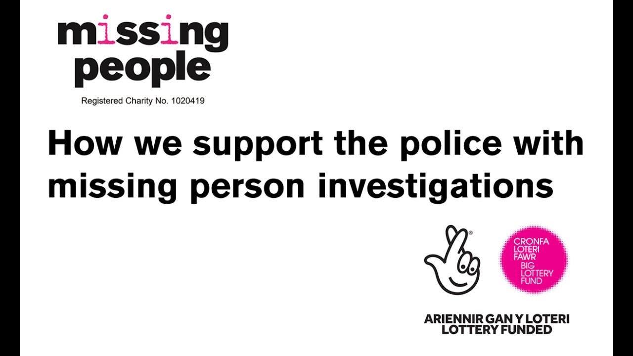 How Missing People can support a police missing person investigation