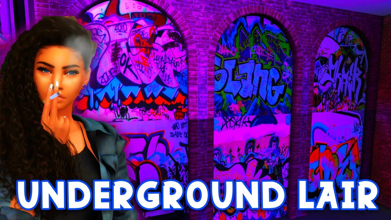Underground Lair🖤DEEcorate🖤Runaway Teen Challenge: London Legacy