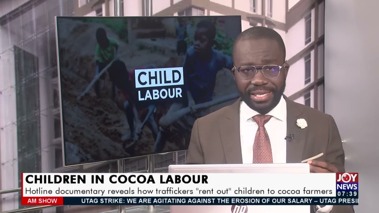 Hotline documentary reveals how traffickers “rent out” children to cocoa farmers- JoyNews (11-1-21)