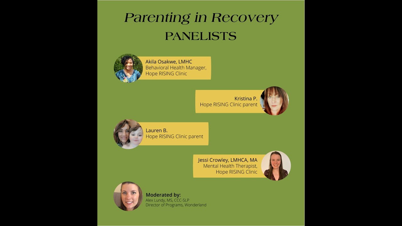 Parenting in Recovery | Wonderland Child & Family Services
