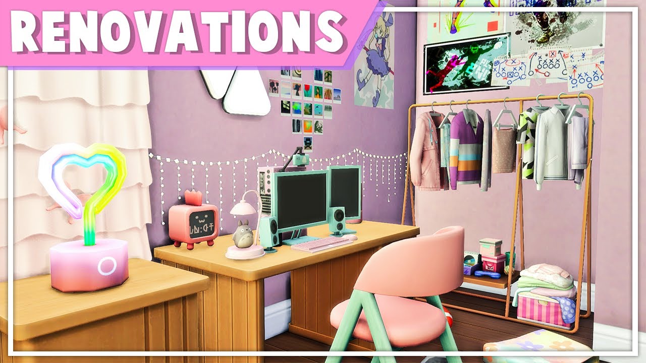 PRETEENS DREAM BEDROOM💗✨ | Runaway Teen Pregnancy Room Renovations