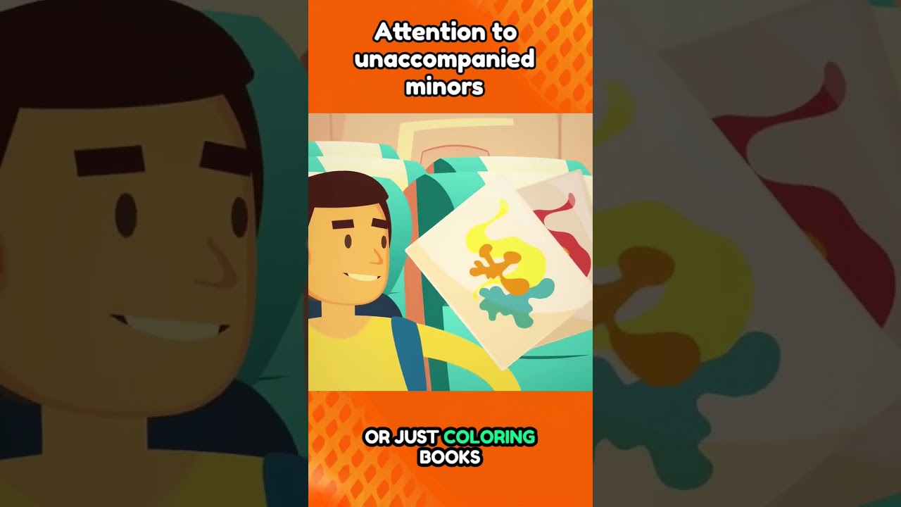 How Airline Manages Unaccompanied Minor Passenger On Board | Attention to unaccompanied minors |