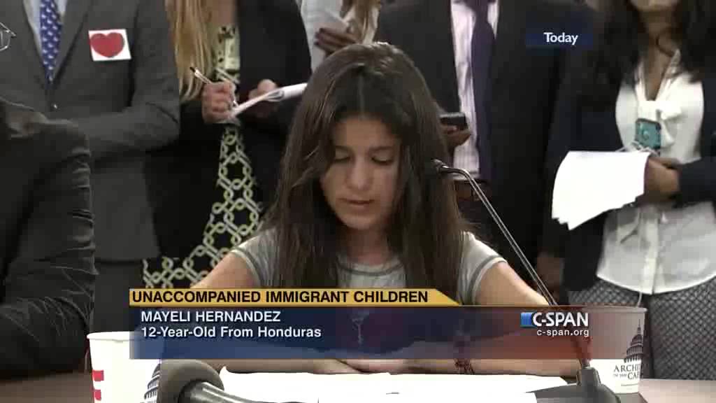Unaccompanied Children Mayeli, Dulce and Saul Testify before Congress