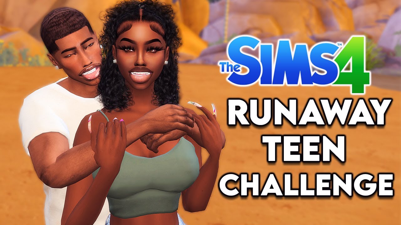 !! NEW LP!! Just the Two of Us 👫 | RUNAWAY TEEN CHALLENGE EP. 1 // The Sims 4 LP