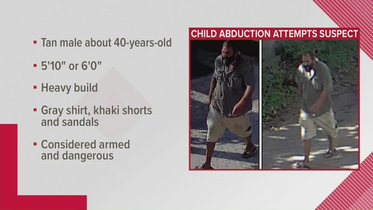 GRPD searching for man suspected in multiple child abduction attempts