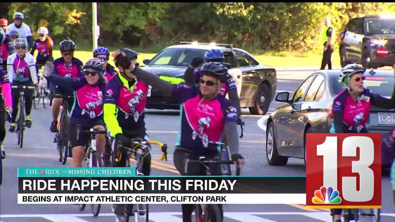 More than 100 bicyclists to raise awareness of missing children