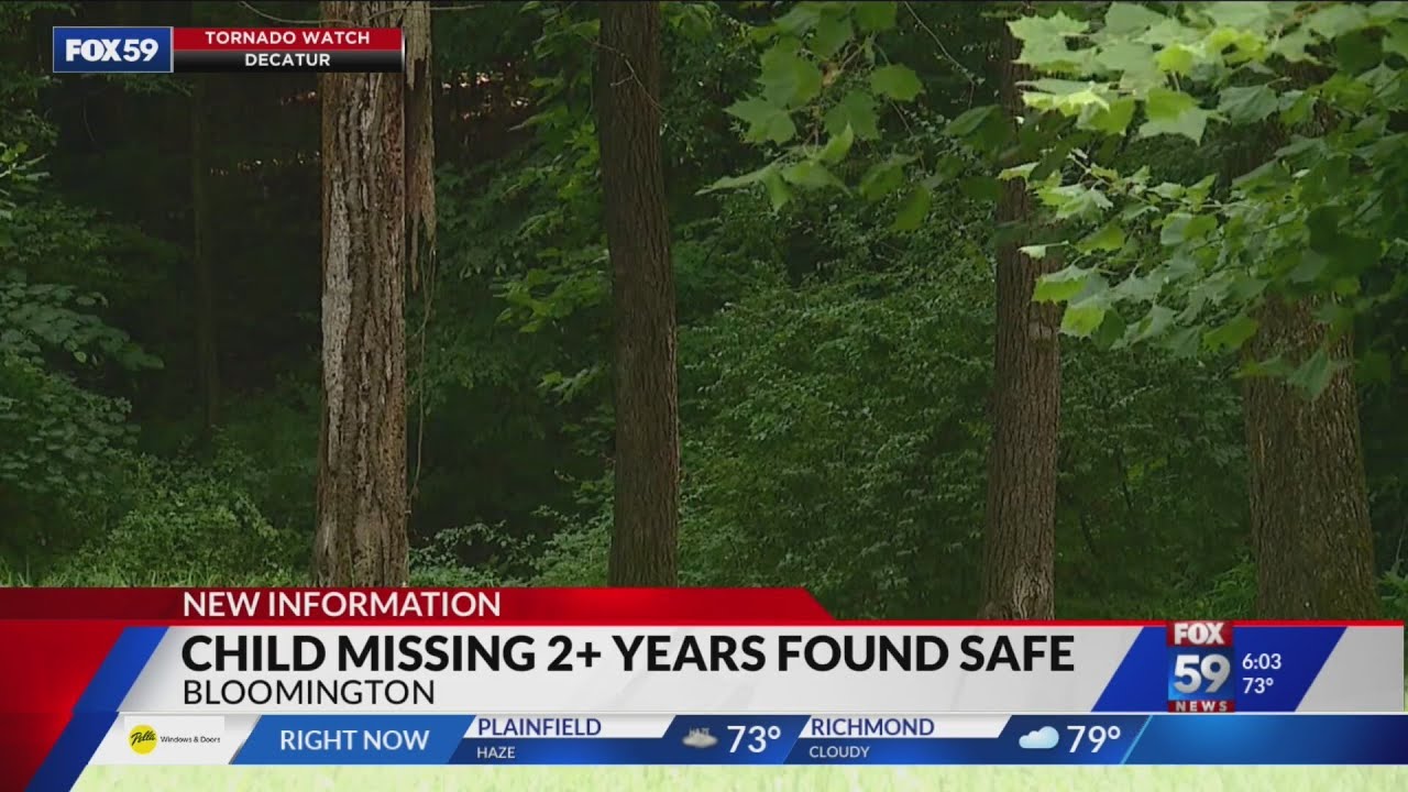 Missing Mooresville child found in Bloomington after 2+ years