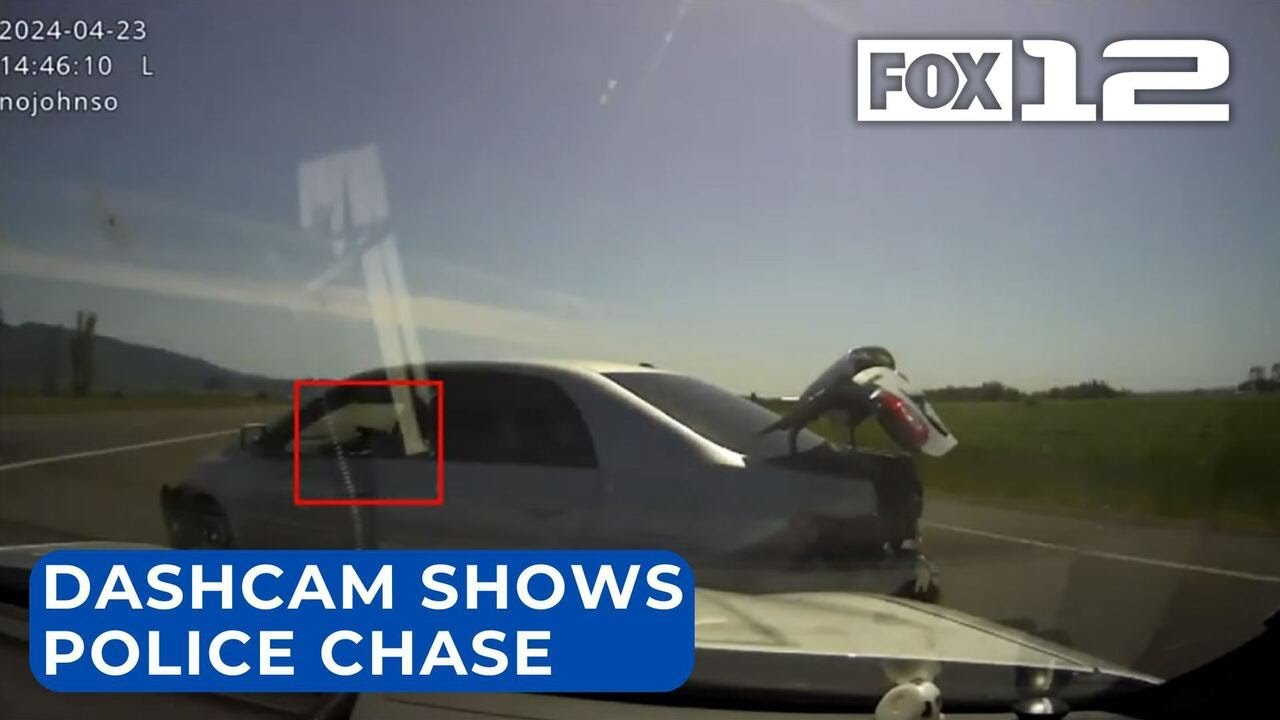 New dashcam video shows I-5 chase, shooting after Amber Alert in Washington