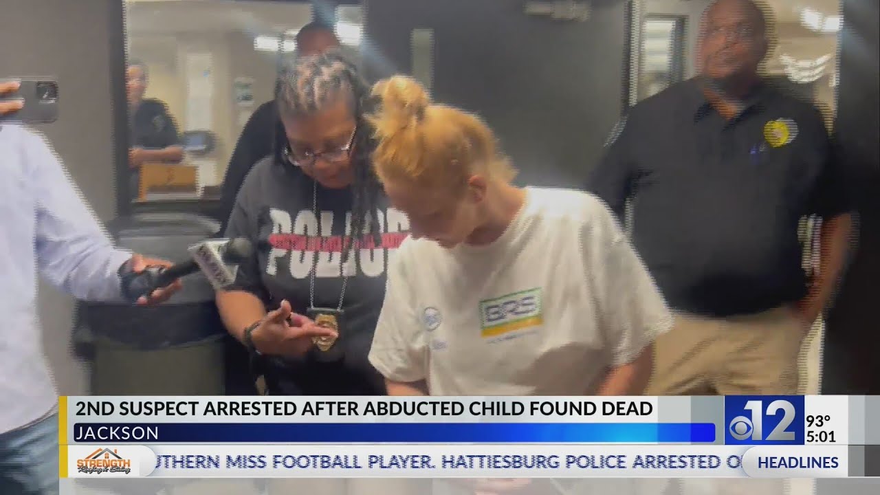 2nd suspect arrested after abducted child found dead in Mississippi