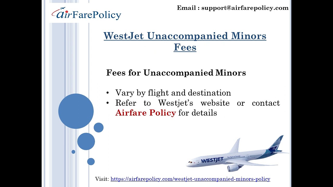 WestJet Unaccompanied Minors Policy | Airfare Policy | +1 866-952-7309