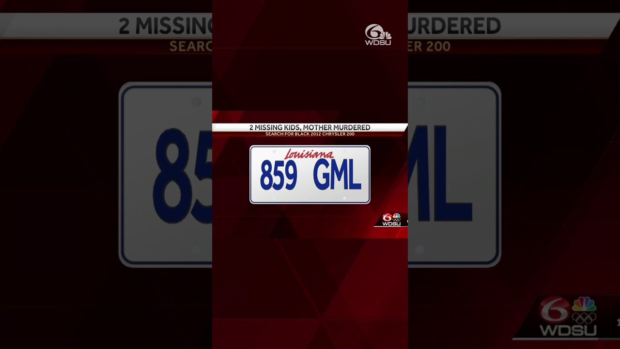 Louisiana issues Amber Alert for missing children, mother found dead