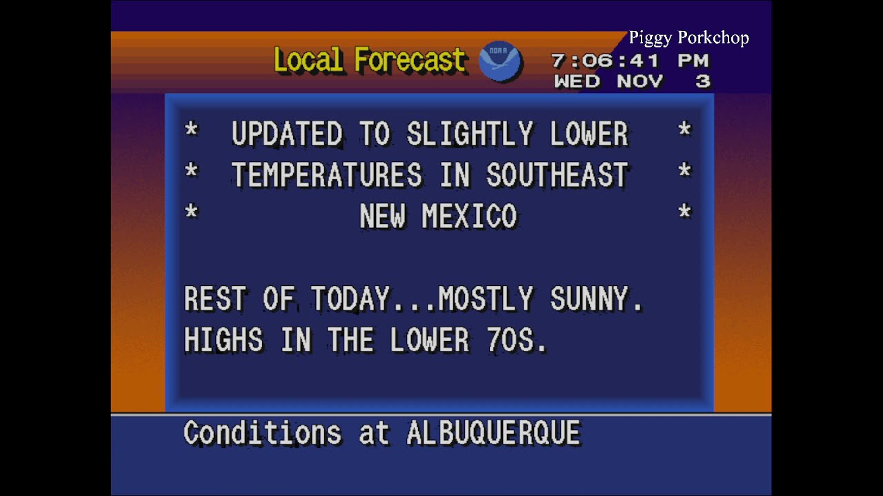 EAS Child Abduction Emergency (AMBER Alert) Albuquerque, New Mexico Statewide Alert